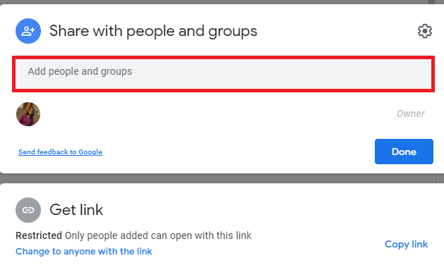 Give Temporary Access to a file in Google Drive