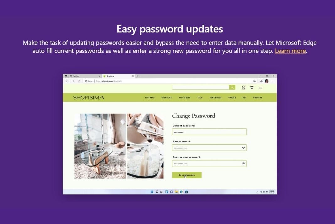 How to manage passwords in Microsoft Edge