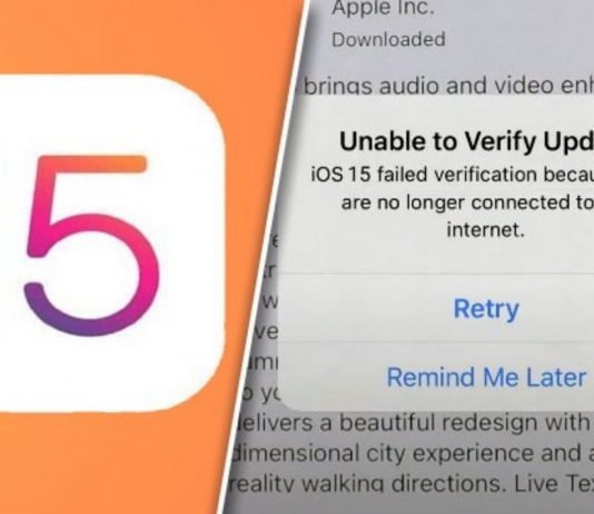 How To Fix The Failed Verification Error In iOS 15″? Failed Verification error in iOS 15