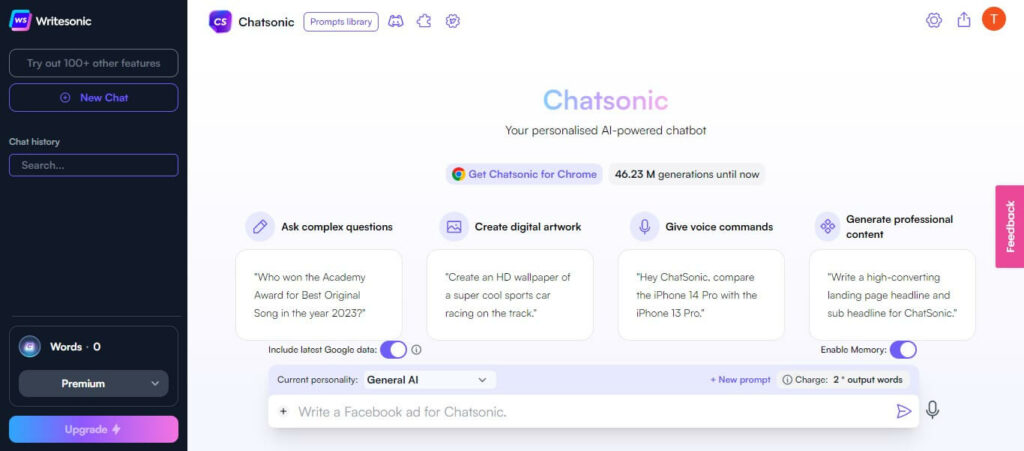 Use ChatSonic to Control ChatGPT With Your Voice