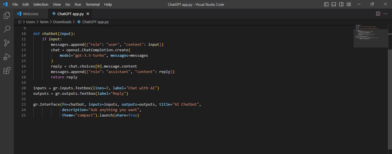 How To Build Your Own AI Chatbot With ChatGPT API - Hawkdive.com