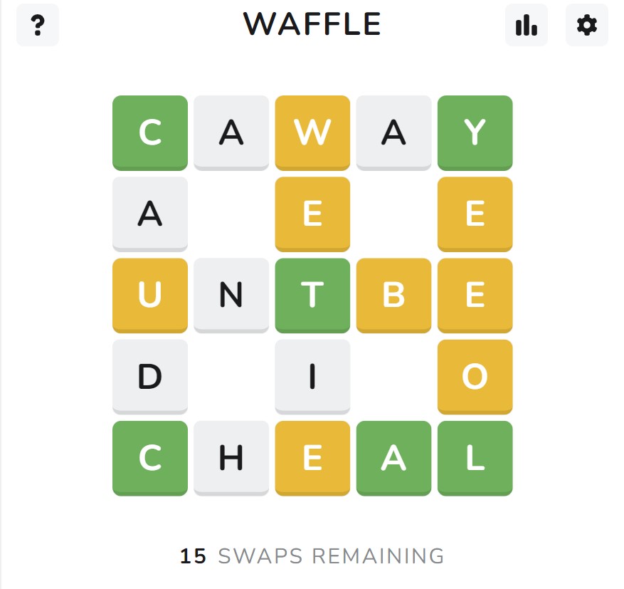 Waffle game