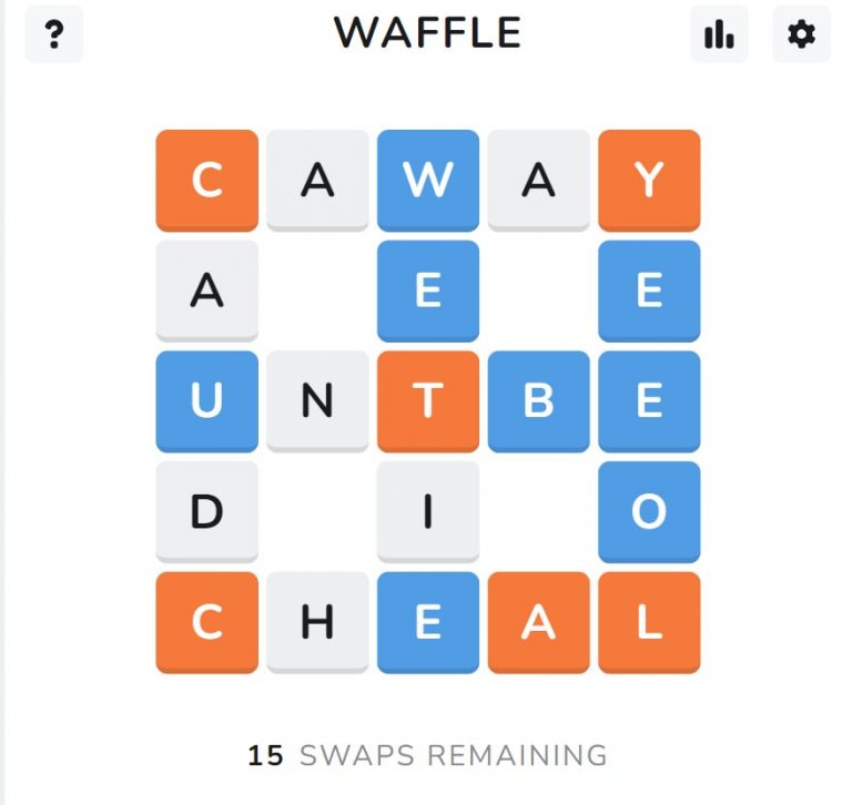 All About Waffle Game An Addictive Wordle Spinoff