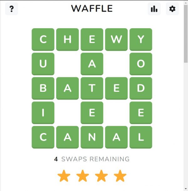All About Waffle Game An Addictive Wordle Spinoff