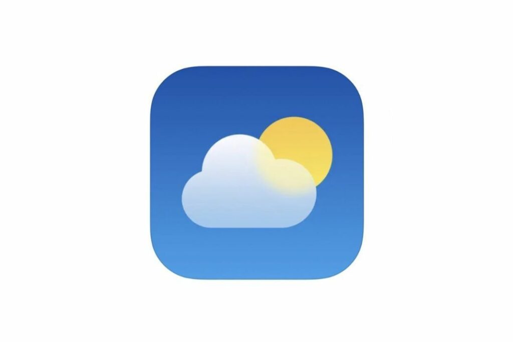 Weather app on macOS Ventura