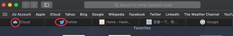 Safari in macOS Mojave now shows Website Icons in Tab