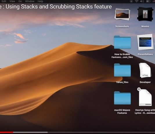 What is Stacks in macOS Mojave and how to enable it? What is Stacks and How does it works?