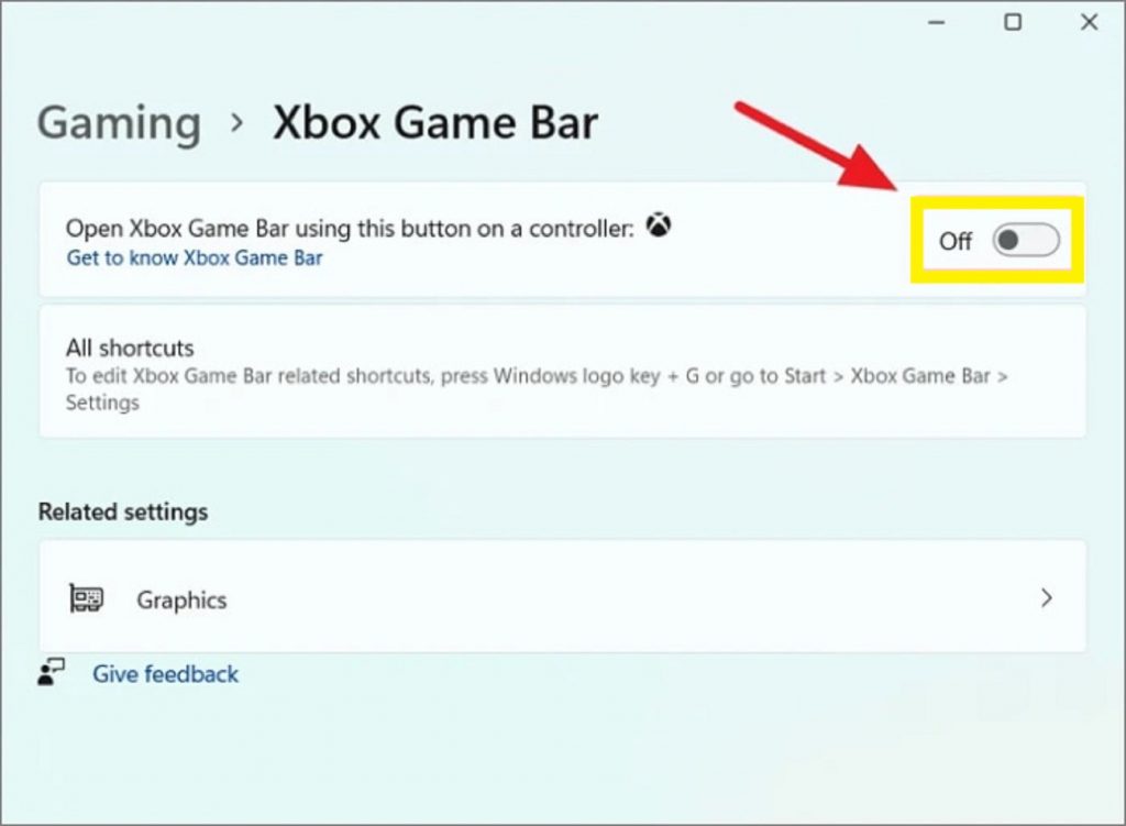 Xbox Game Bar using controller