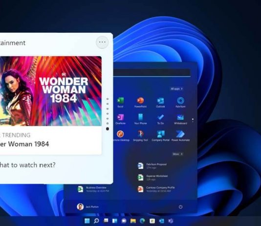 Windows 11 is coming with New Entertainment Widget Windows 11 is coming with New Entertainment Widget