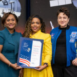 Anika Isaac’s Quest to Support NASA Employees Johnson Space Center employee Anika Isaac receives an award