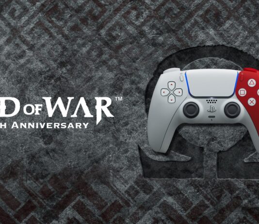 God of War 20th Anniversary: Limited Edition DualSense Controller (For Southeast Asia) Celebrate Kratos’ legacy with the DualSense Wireless Controller – God of War 20th Anniversary Limited Edition