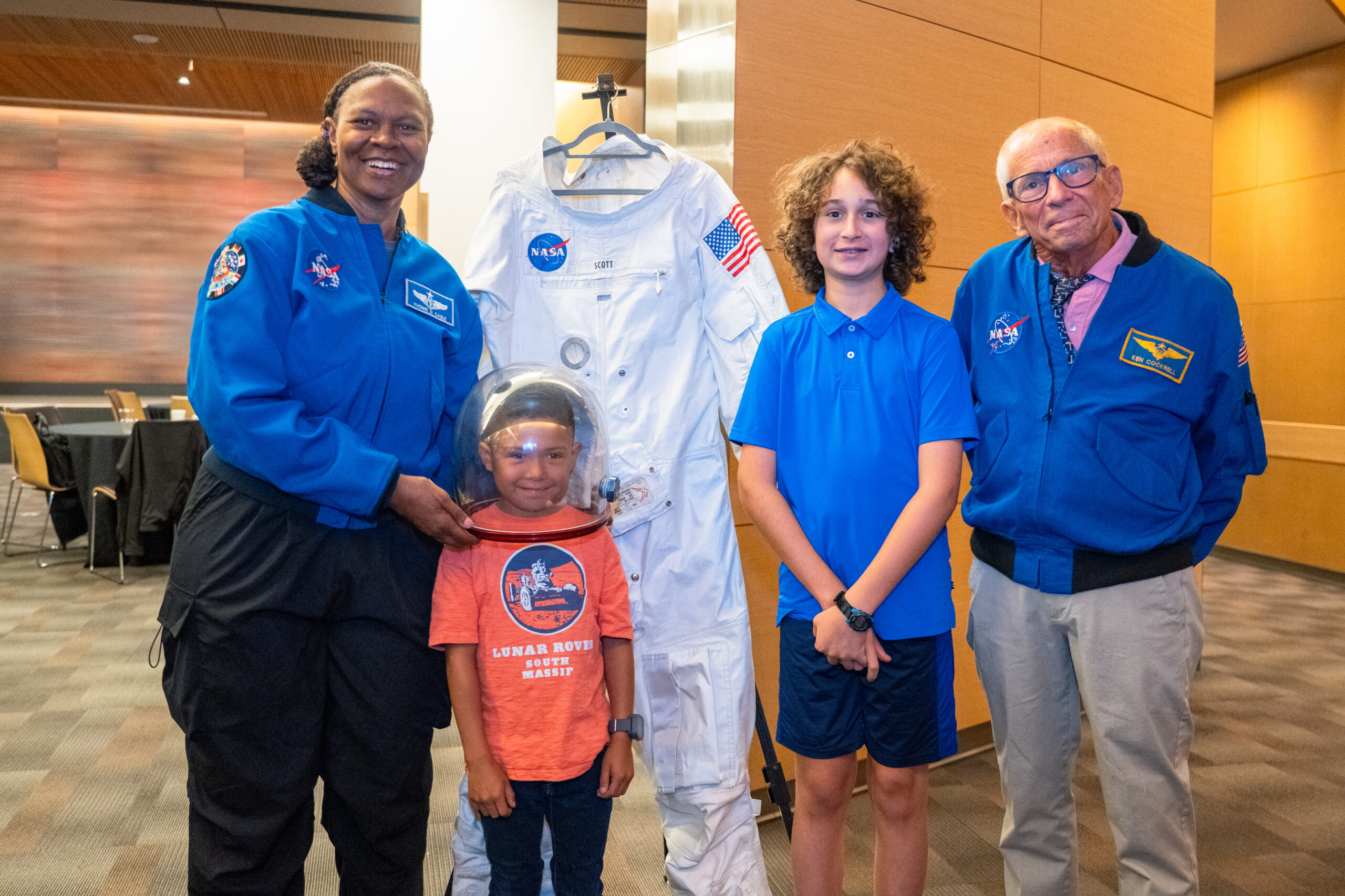 NASA Astronauts, Leadership Visit Children’s Hospital, Cancer Moonshot Event - NASA