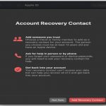 How To Set Up An Account Recovery Contact For Your Apple ID account recovery contact for your Apple ID
