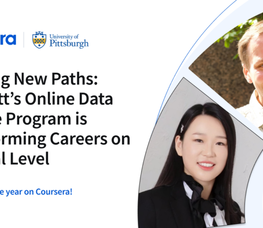 Pitt’s Online Data Science Program Revolutionizes Global Careers Charting New Paths: How Pitt’s Online Data Science Program is Transforming Careers on a Global Level 🥇 - Coursera Blog