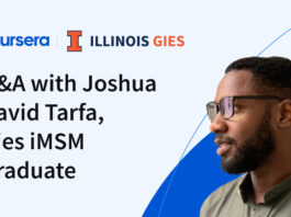Interview: Joshua David Tarfa, Gies iMSM Graduate on Coursera Q&A with Joshua David Tarfa, Gies iMSM Graduate - Coursera Blog