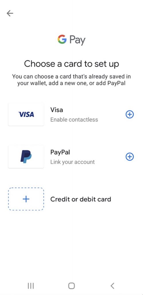 contactless payment through Android
