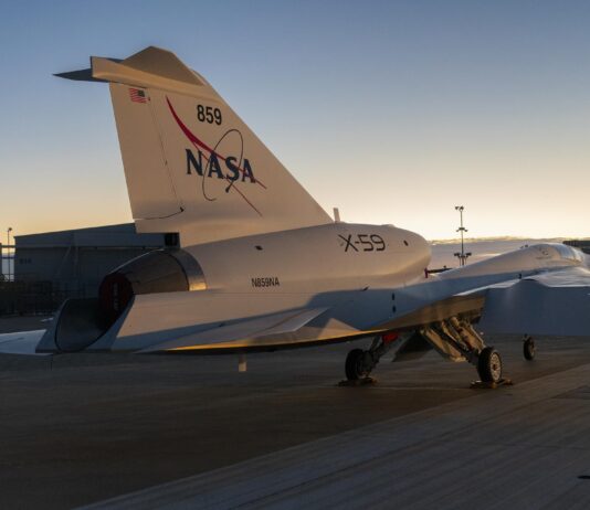 NASA’s X-59 Successfully Tests Engine Speed Stability NASA’s X-59 Completes ‘Cruise Control’ Engine Speed Hold Test - NASA