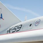 NASA’s X-59 Unveils Freedom 250 Logo in Latest Development A close-up of NASA