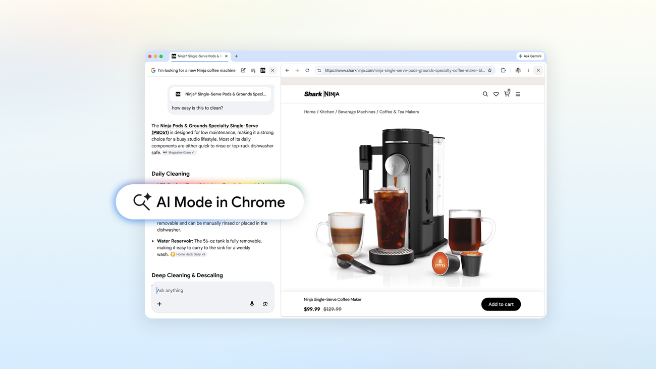 ai mode in chrome social feed.width 1300.png A new way to explore the web with AI Mode in Chrome