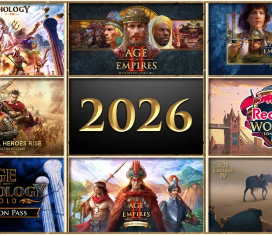 Future Plans for Age of Empires and Mythology in 2026 What’s Coming in 2026 for Age of Empires and Age of Mythology - Age of Empires - World's Edge Studio