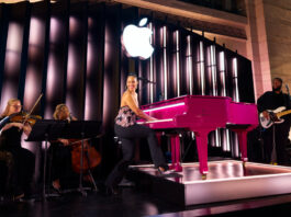 Apple marks 50th anniversary with global celebrations in unique style. Apple hosts 50th anniversary celebrations around the world