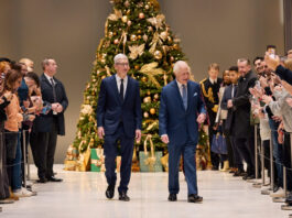 King Charles III tours Apple’s headquarters in the UK. His Majesty King Charles III visits Apple’s U.K. headquarters