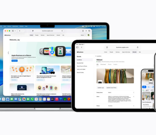 New Apple Business platform for businesses of all sizes launched. Introducing Apple Business — a new all-in-one platform for businesses of all sizes