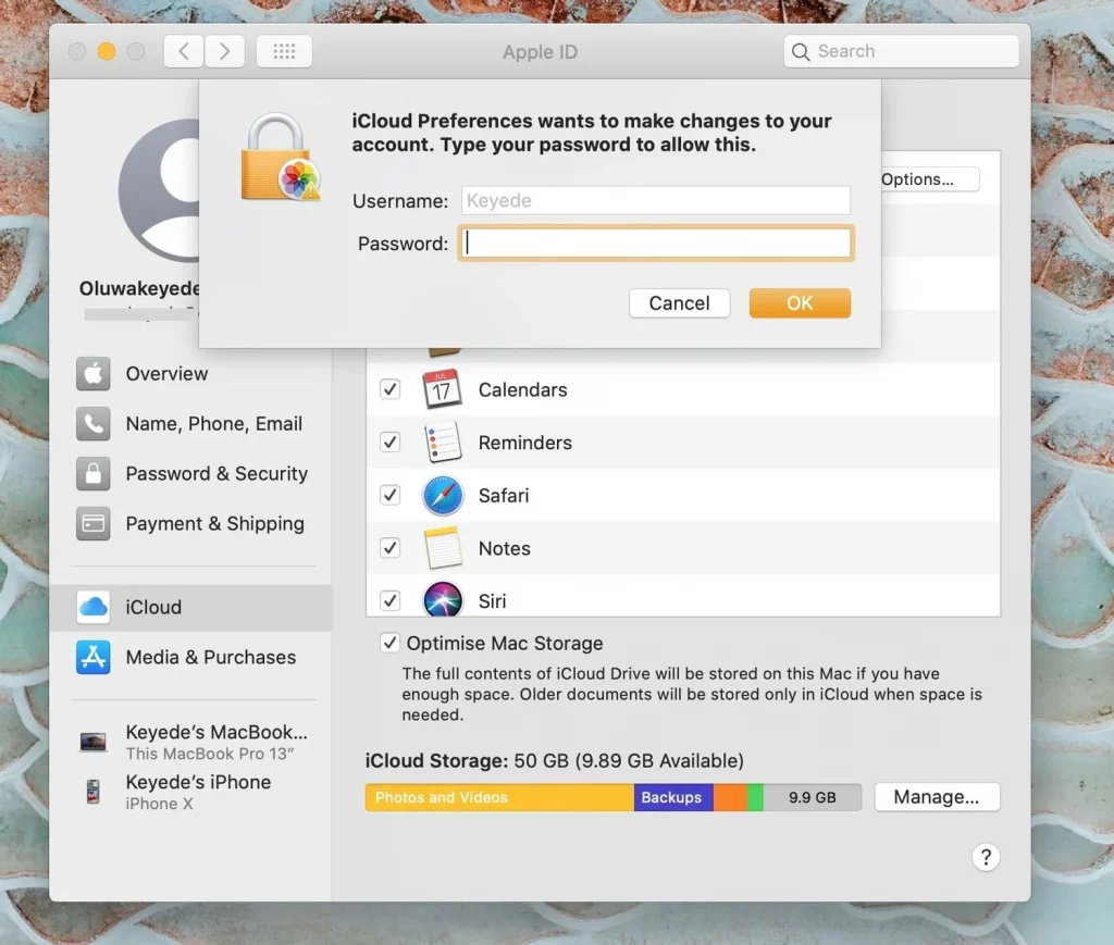 iCloud