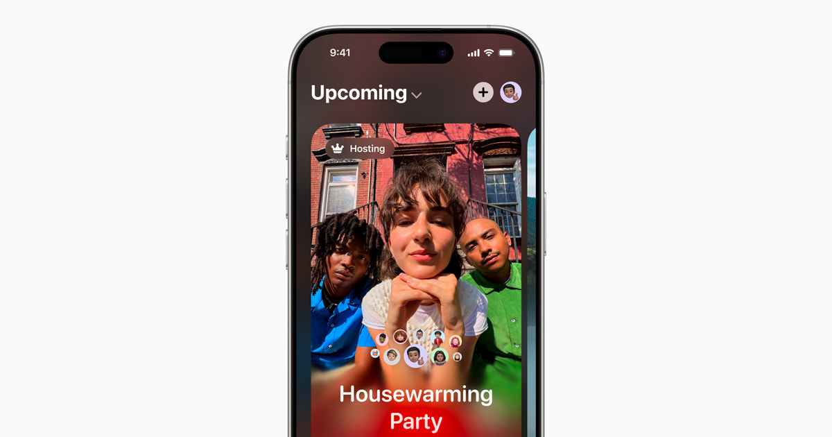 apple invites upcoming lp.jpg.og .jpg Introducing Apple Invites, a new app that brings people together