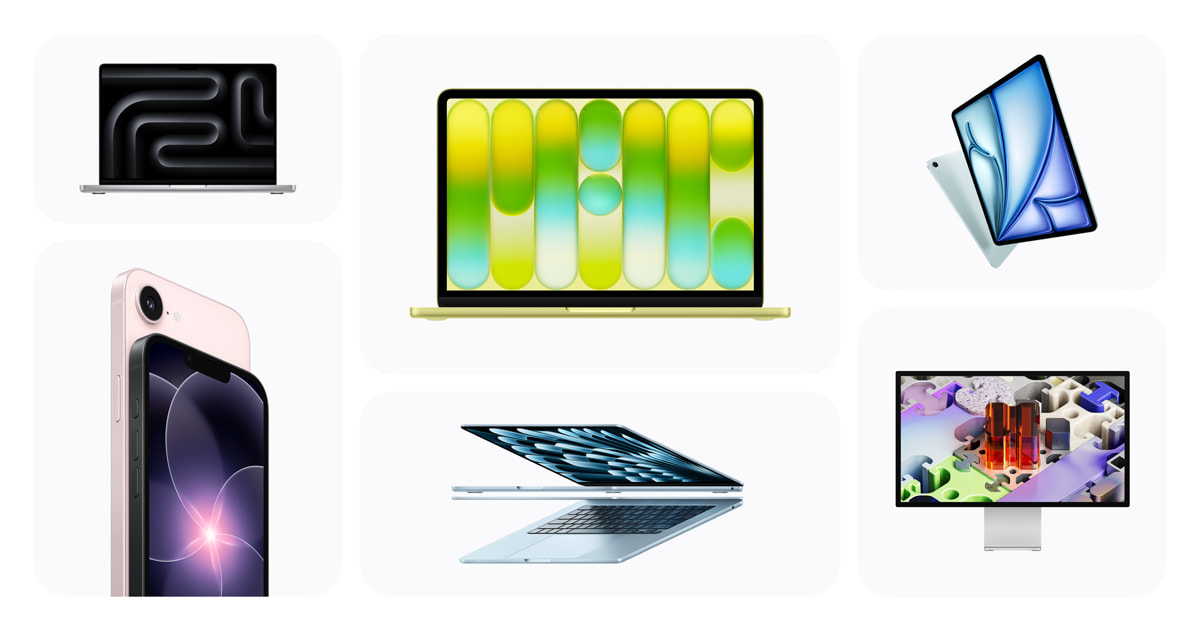 MacBook Neo, iPhone 17e, iPad Air with M4, and more are now available