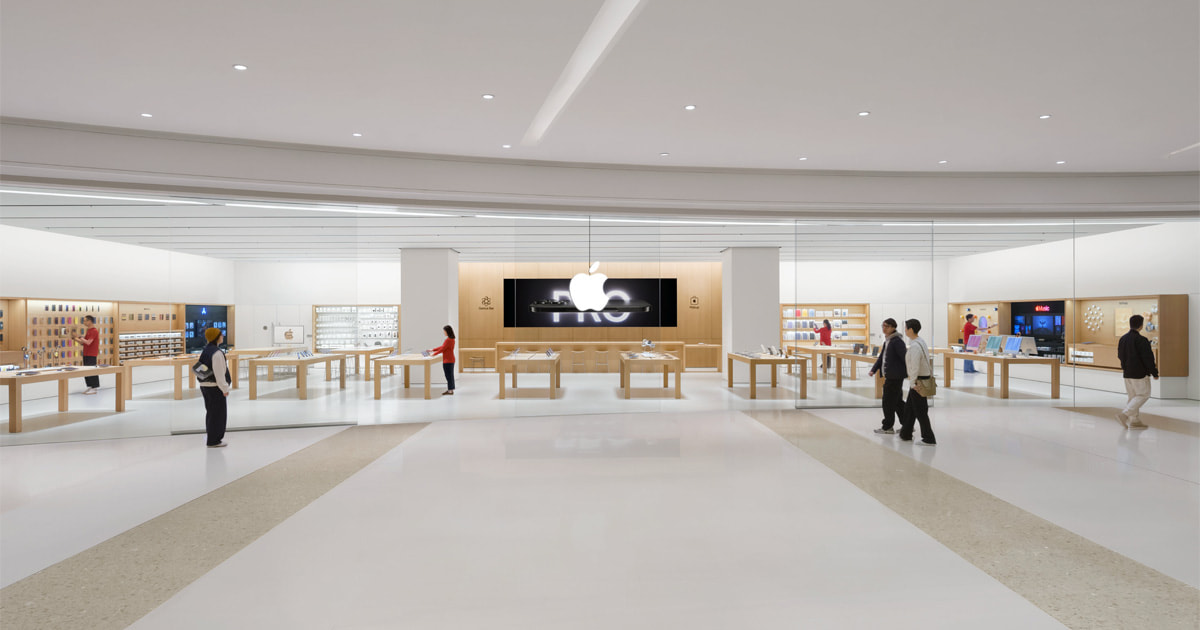 apple mixc hefei anhui china media preview store front lp.jpg.og .jpg Apple MixC Hefei opens for customers this Saturday, January 18, in Anhui, China
