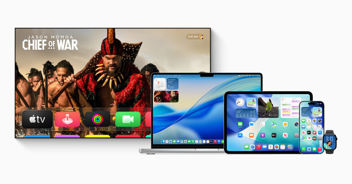 apple os availability hero lp.jpg.og .jpg New versions of Appleās software platforms are available today