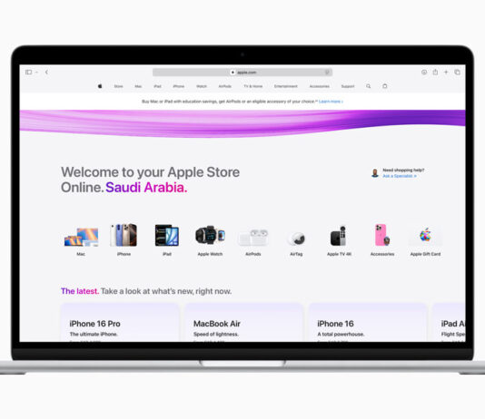 Apple Store online debuts in Saudi Arabia Apple Retail arrives in Saudi Arabia with launch of Apple Store online