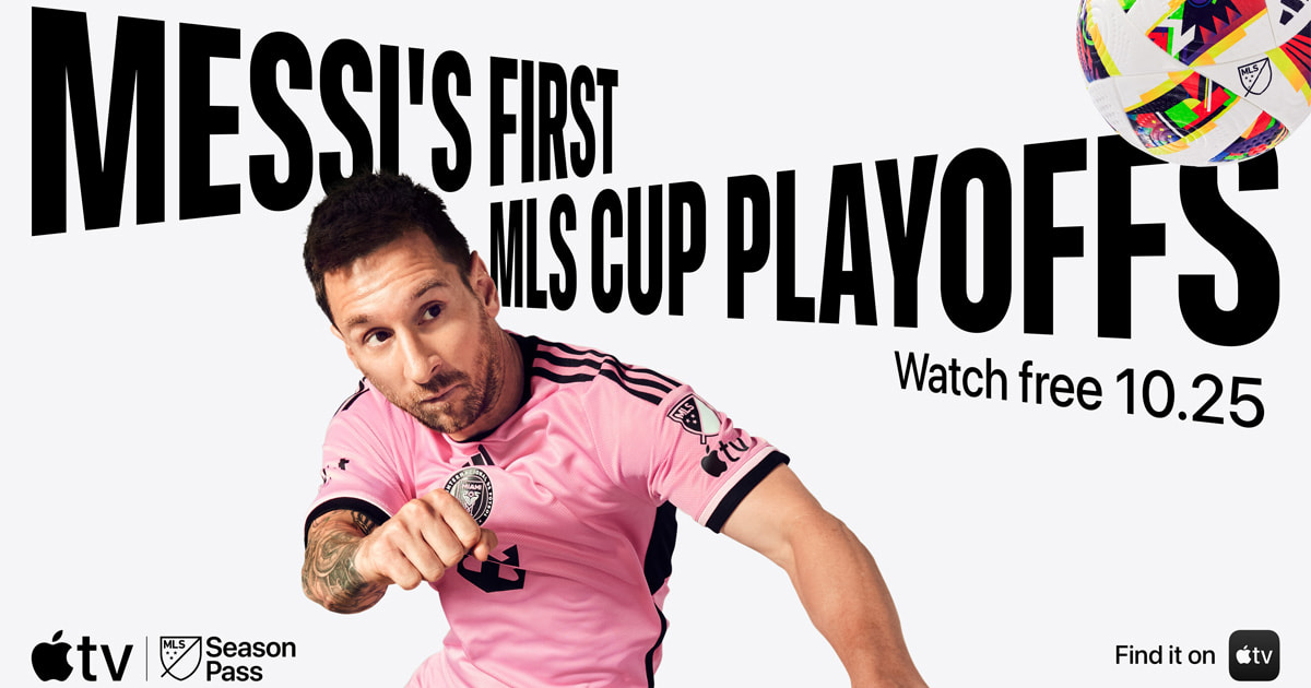 apple tv mls cup playoffs hero lp.jpg.og .jpg Messi’s MLS Cup Playoffs debut to stream free on MLS Season Pass on Apple TV