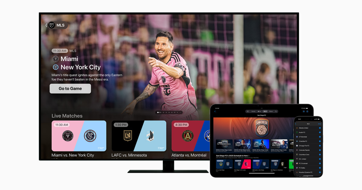 Major League Soccer returns to MLS Season Pass on Apple TV