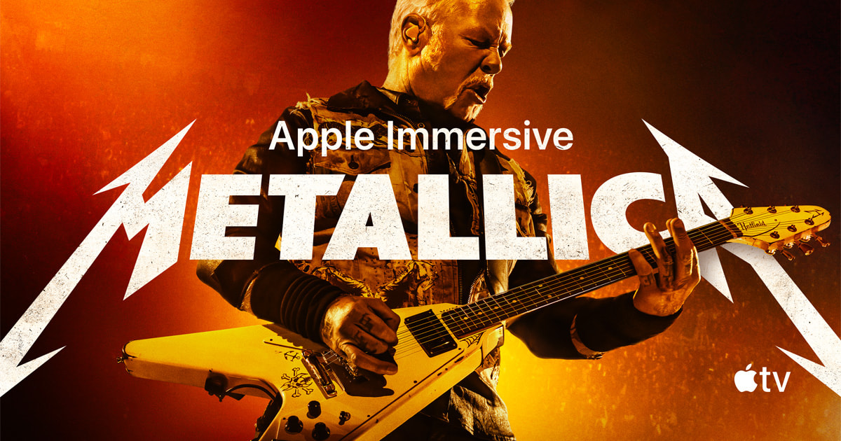 apple vision pro apple immersive video metallica hero lp.jpg.og .jpg Apple unveils immersive concert experience with Metallica for Apple Vision Pro
