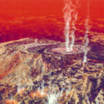 NASA Observes Venus Releasing Steam Into Space In this artist