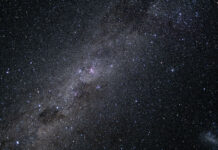 NASA Unveils New Discoveries in Stellar Research The Milky Way galaxy appears as many points of light dotting the blackness of space.