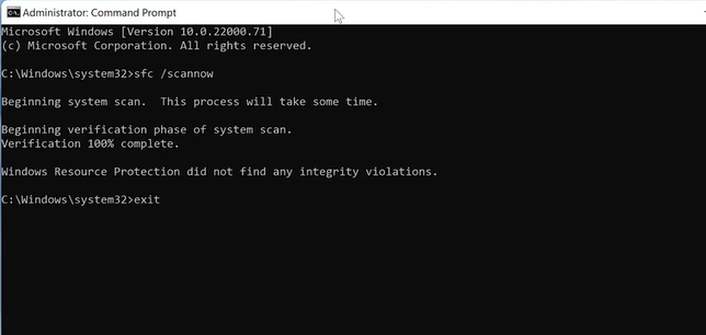Windows 11 after long sleep
