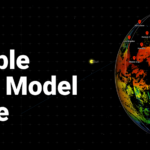 NASA Launches Initiative for Eco-Friendly Business Innovations On the right of the image is a multi-color depiction of Earth orbited by some of NASA