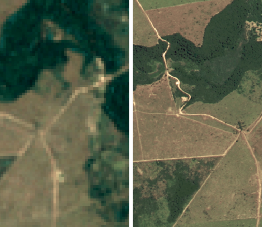 New satellite map aims to safeguard Brazil’s forests. We’re creating a new satellite imagery map to help protect Brazil’s forests.