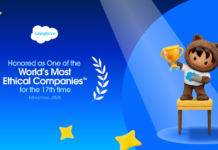 Salesforce makes World’s Most Ethical Companies List for 17th time. Salesforce named to World