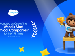 Salesforce makes World’s Most Ethical Companies List for 17th time. Salesforce named to World