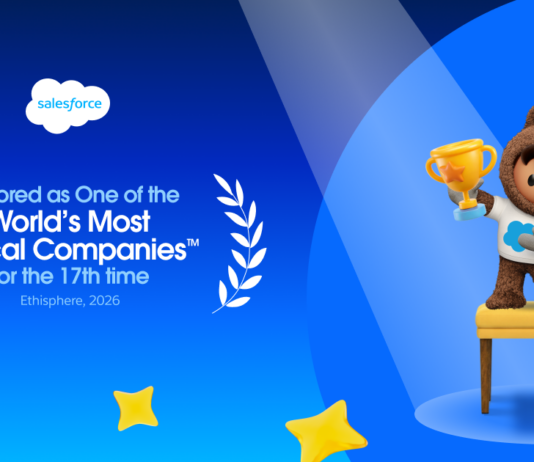 Salesforce makes World’s Most Ethical Companies List for 17th time. Salesforce named to World