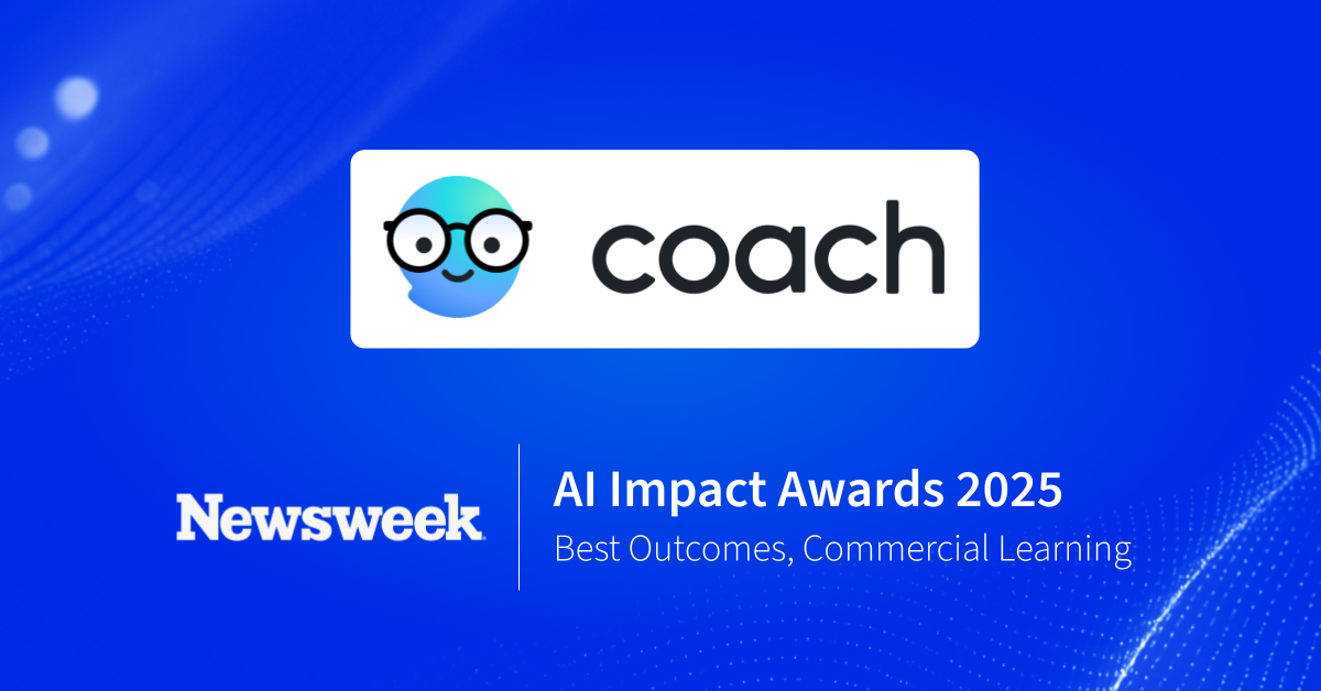 blog image for newsweek ai impact .png Coursera Coach Wins Newsweek AI Impact Award for Outcomes in Commercial Learning - Coursera Blog