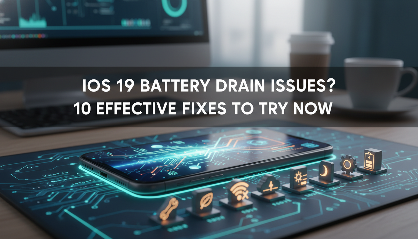 blog ios 19 battery drain fix effective solutions 20260526