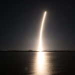 NASA Launches Science, Tech to Moon via Firefly, SpaceX Flight Creating a golden streak in the night sky, a SpaceX Falcon 9 rocket carrying Firefly Aerospace’s Blue Ghost Mission One lander soars upward after liftoff from Launch Complex 39A at NASA’s Kennedy Space Center in Florida on Wednesday, Jan. 15, 2025 as part of NASA’s CLPS (Commercial Lunar Payload Services) initiative. The Blue Ghost lander will carry 10 NASA science and technology instruments to the lunar surface to further understand the Moon and help prepare for future human missions.