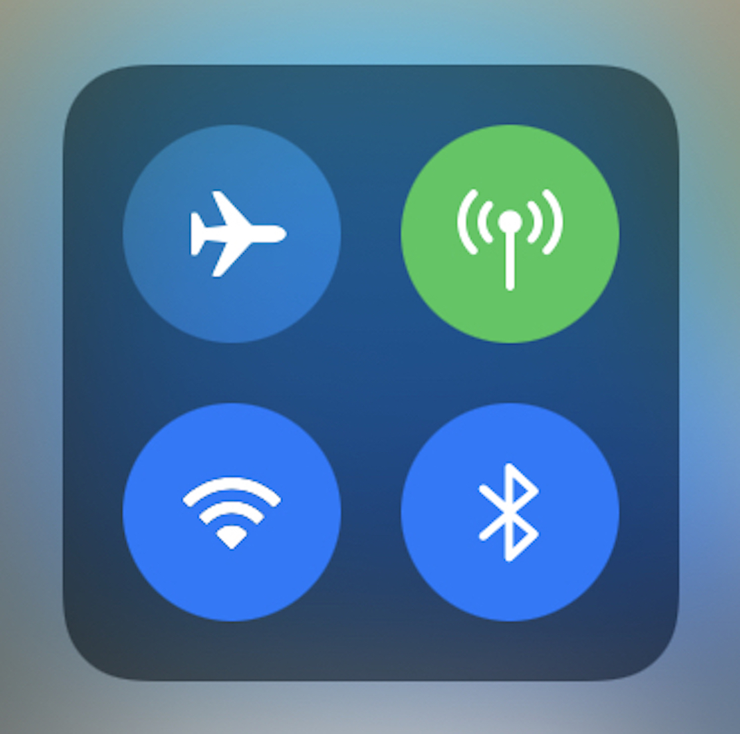 bluetooth menu