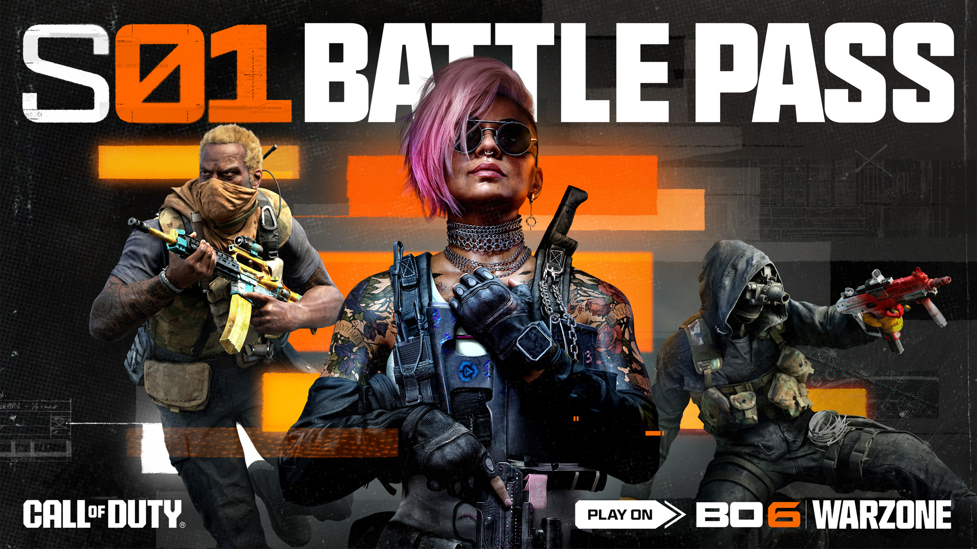 bo6 season01 battlepass tout.jpg Introducing the Season 01 New Battle Pass System, BlackCell, and New Store Bundles for Call of Duty: Black Ops 6 and Call of Duty: Warzone