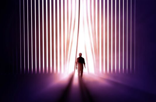 Dr. Muhammad Nasser A Aldawood Appointed to Lenovo Board of Directors Lenovo brand image - Someone walking into a bright light